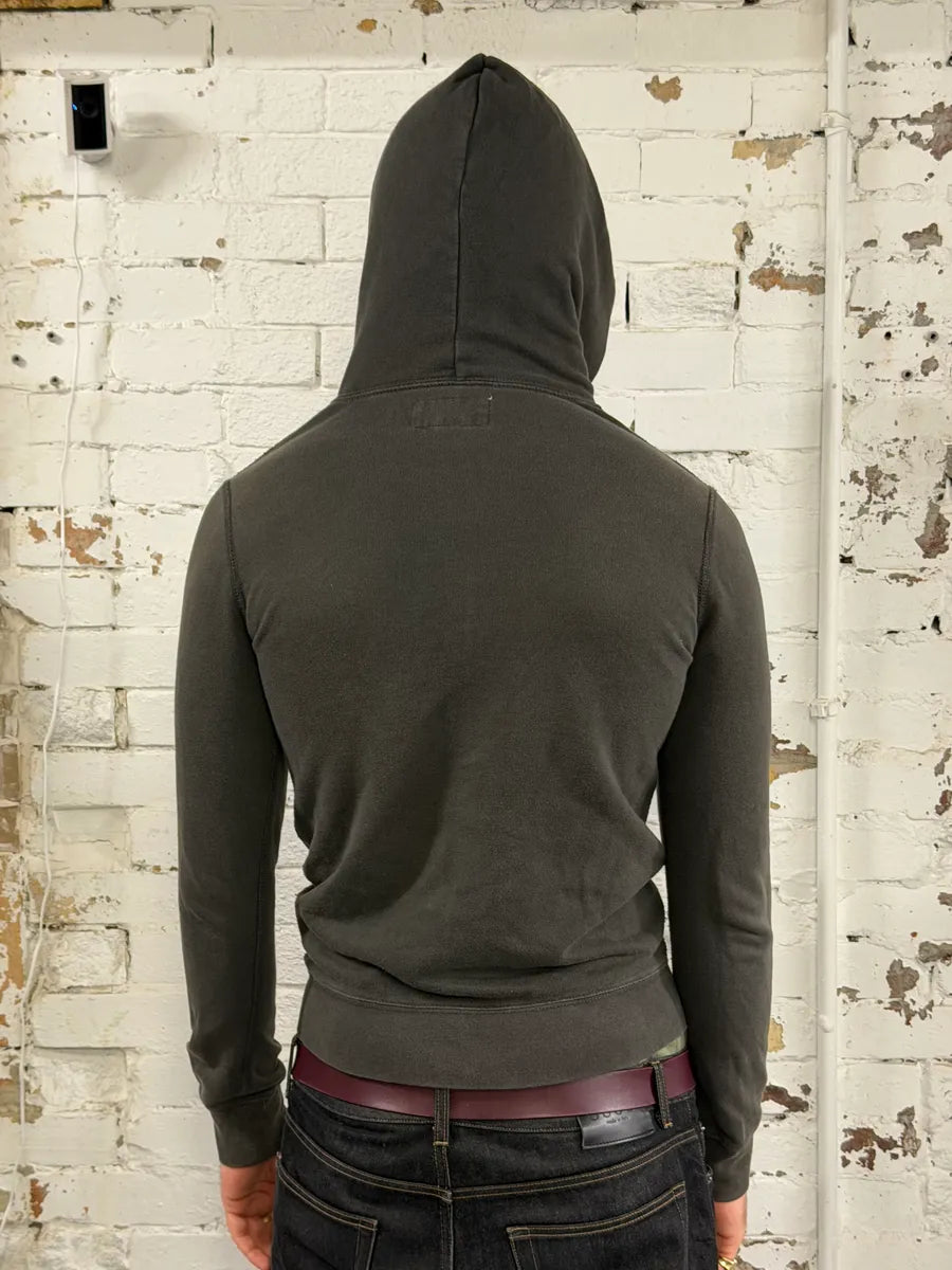 Ralph Lauren USA Flag Grey Faded Zip Hoodie rkqoVDU 2