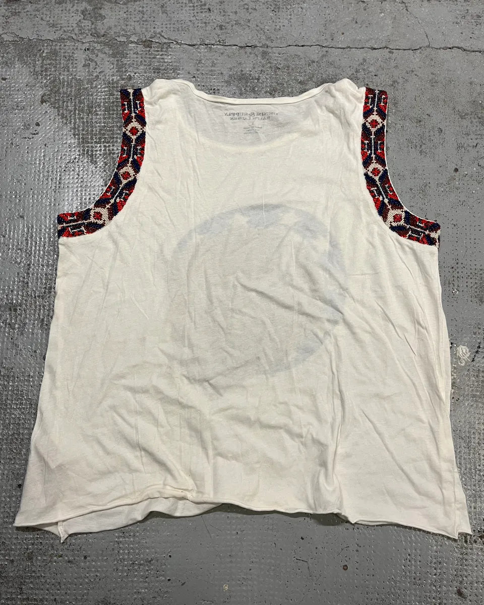 Ralph Lauren White Bison Contemporary Tank Top mviLeuV 7