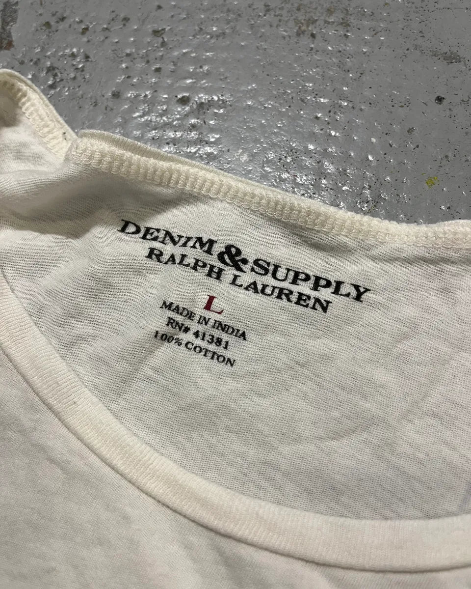 Ralph Lauren White Bison Contemporary Tank Top mviLeuV 8