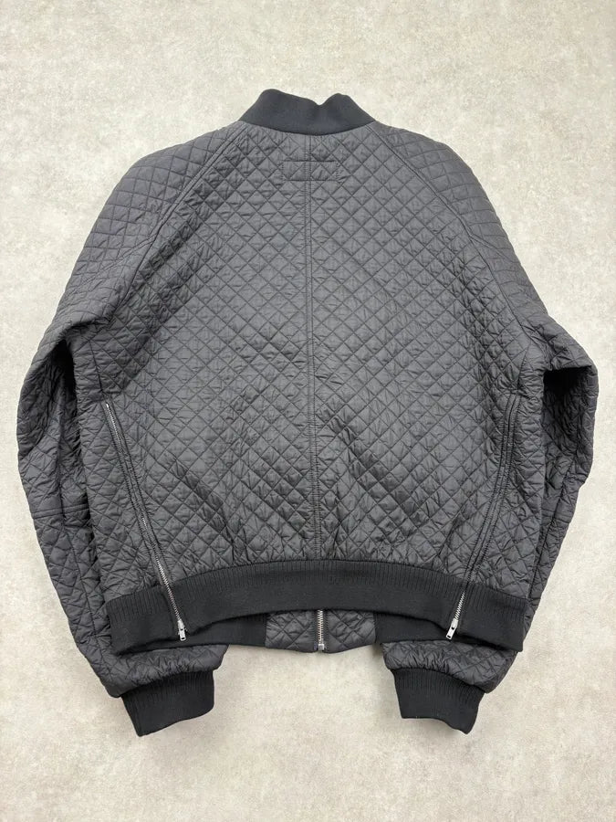 Random Identities Black Quilted Milanese Jacket QuvyUtl 5