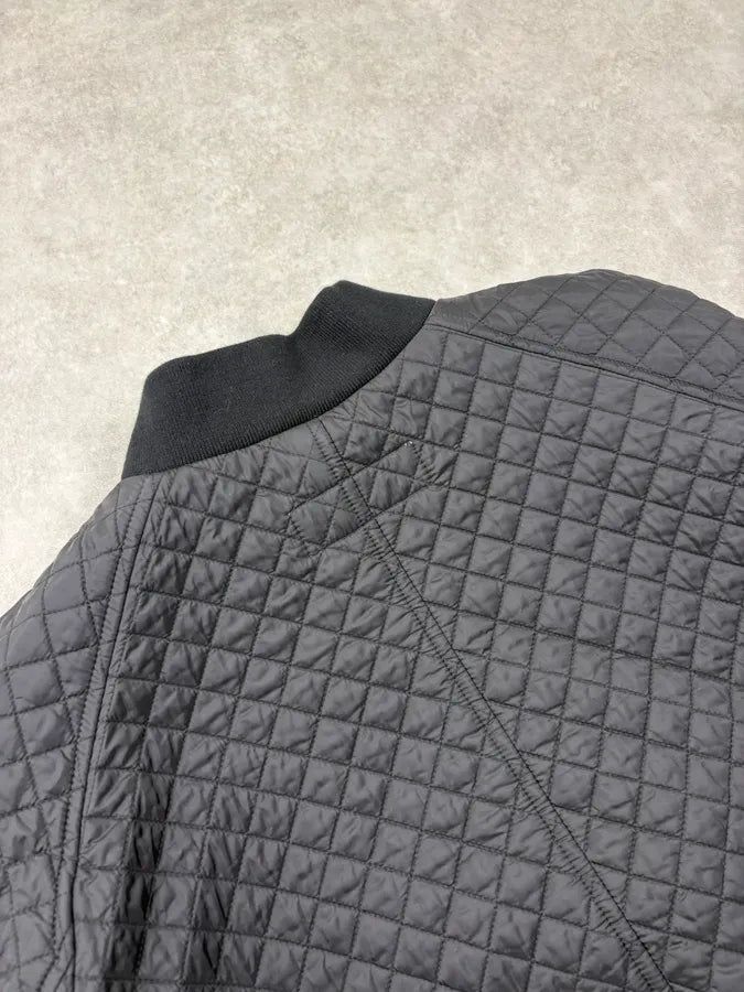 Random Identities Black Quilted Milanese Jacket QuvyUtl 8