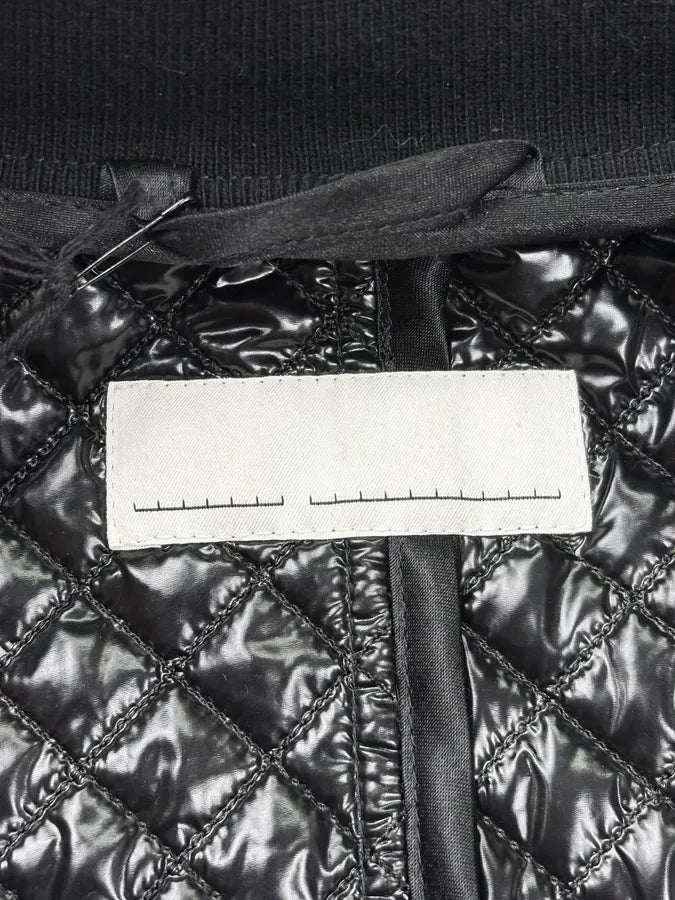 Random Identities Black Quilted Milanese Jacket QuvyUtl 10