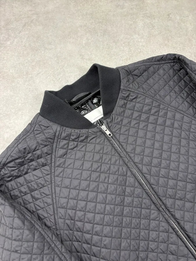 Random Identities Black Quilted Milanese Jacket QuvyUtl 4