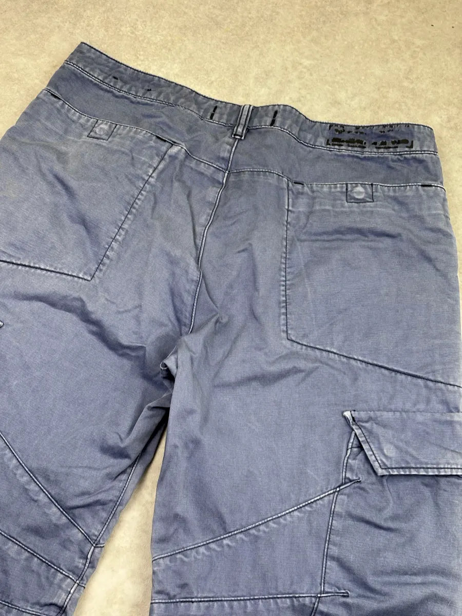 AW2009 Stone Island Denims Technical Blue Cargo Pants GFprVPU 6