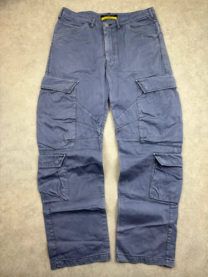 AW2009 Stone Island Denims Technical Blue Cargo Pants GFprVPU 3