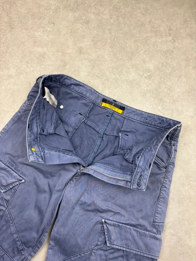 AW2009 Stone Island Denims Technical Blue Cargo Pants GFprVPU 8