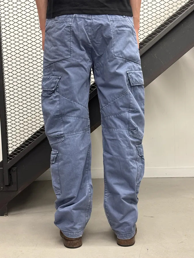 AW2009 Stone Island Denims Technical Blue Cargo Pants GFprVPU 2