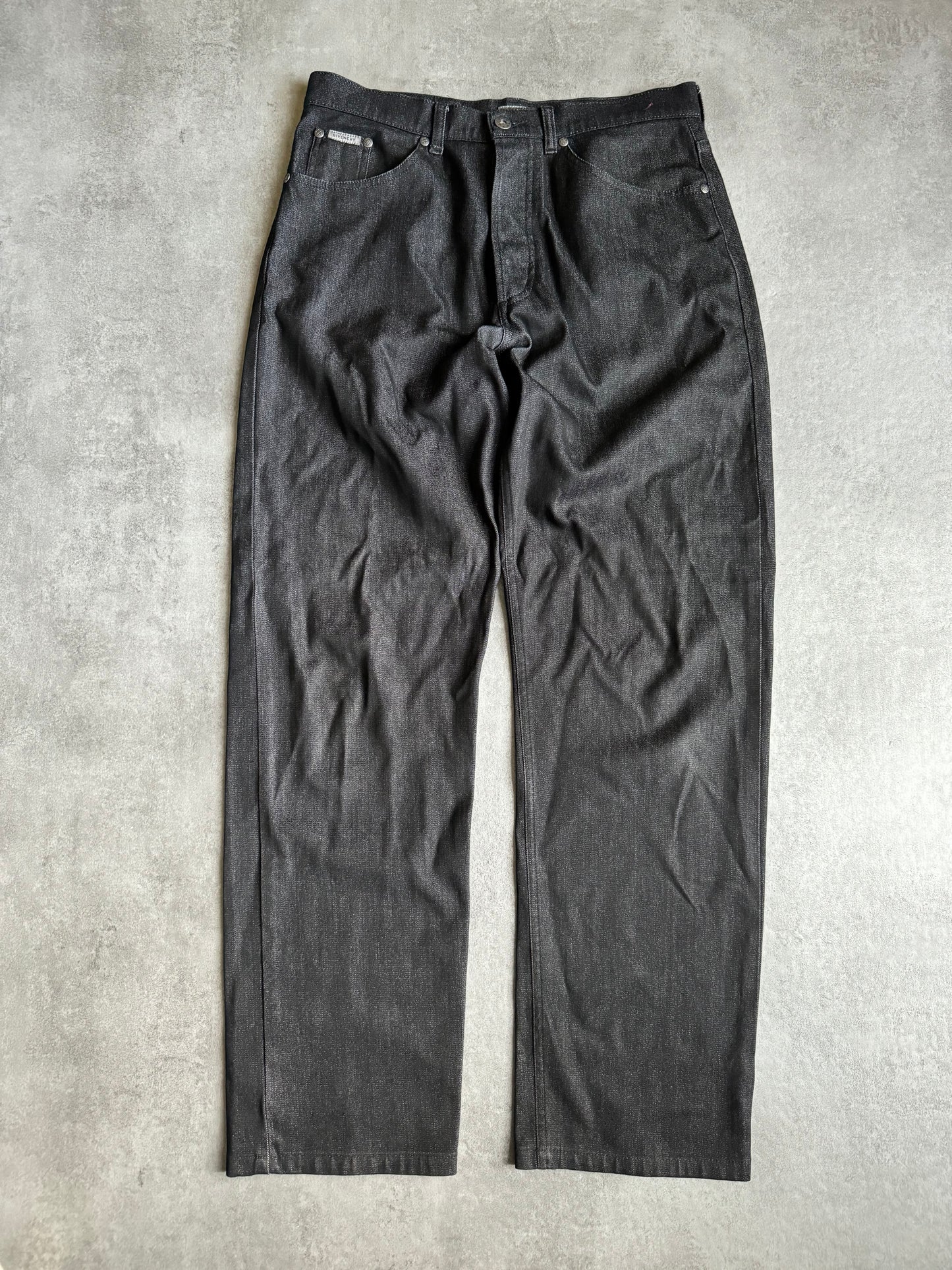 1990s Givenchy Obscure Shadow Relaxed Pants (M) - 7