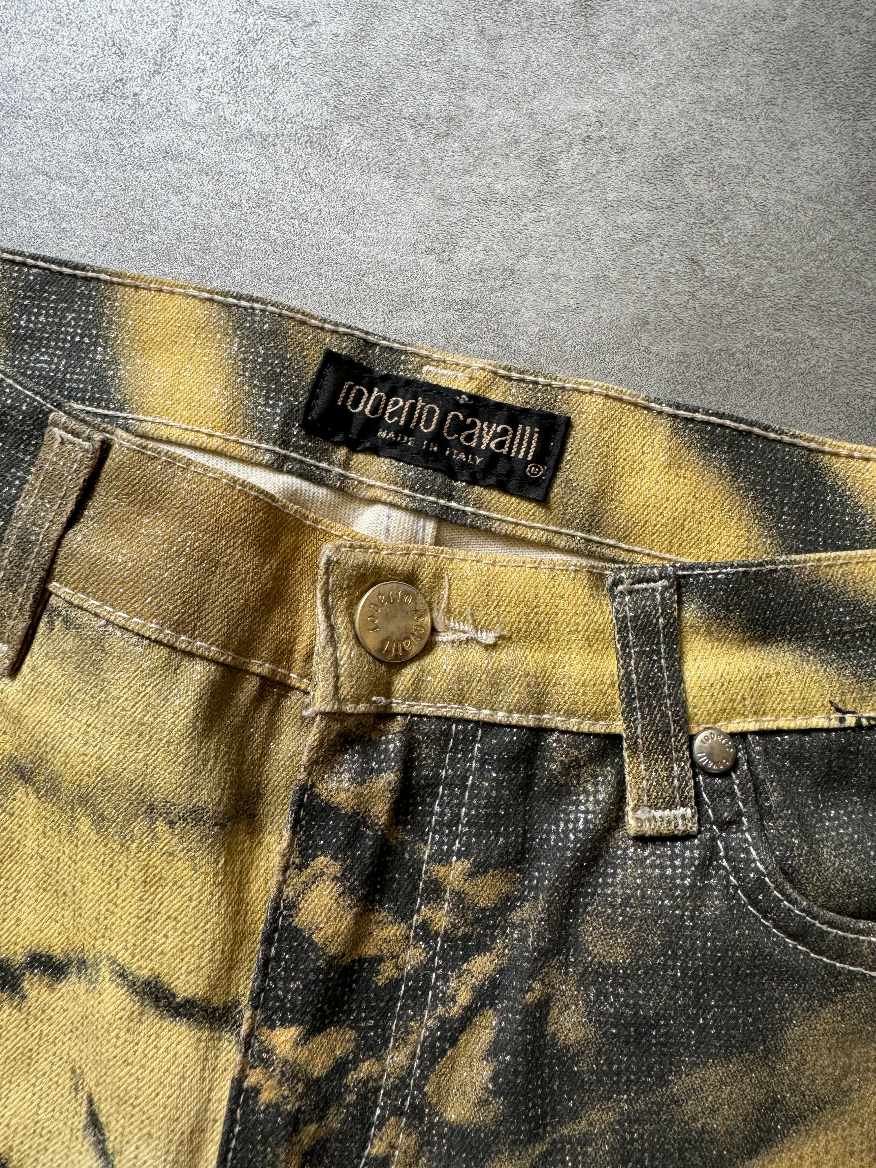 FW2000 Roberto Cavalli Tiger Savage Pants (S) - 8