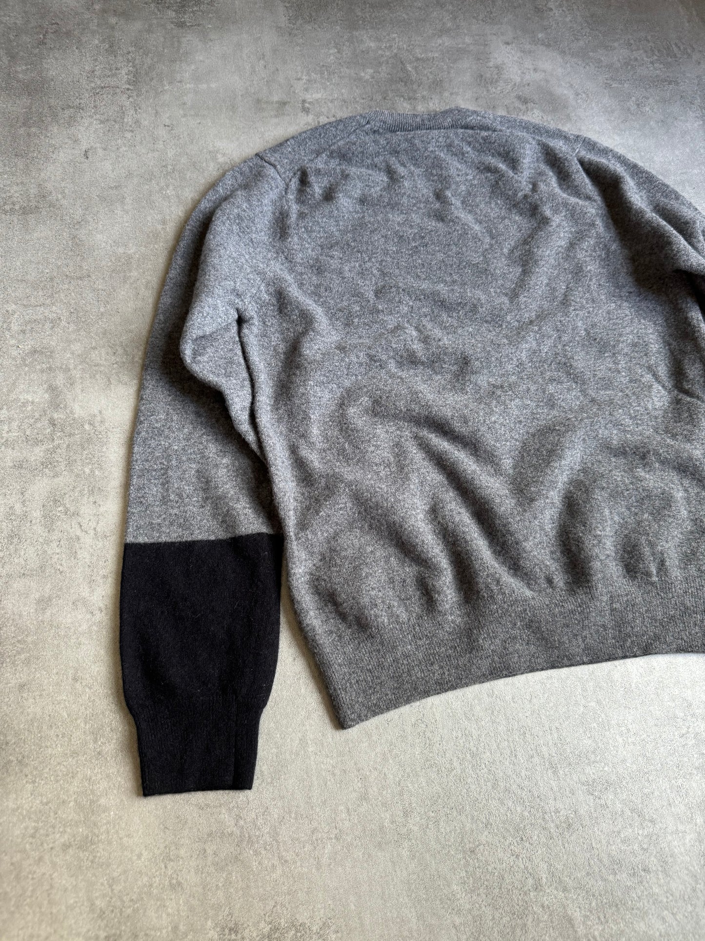 AW2020 Comme des Garçons Wool Grey Knit Sweater (M) - 5