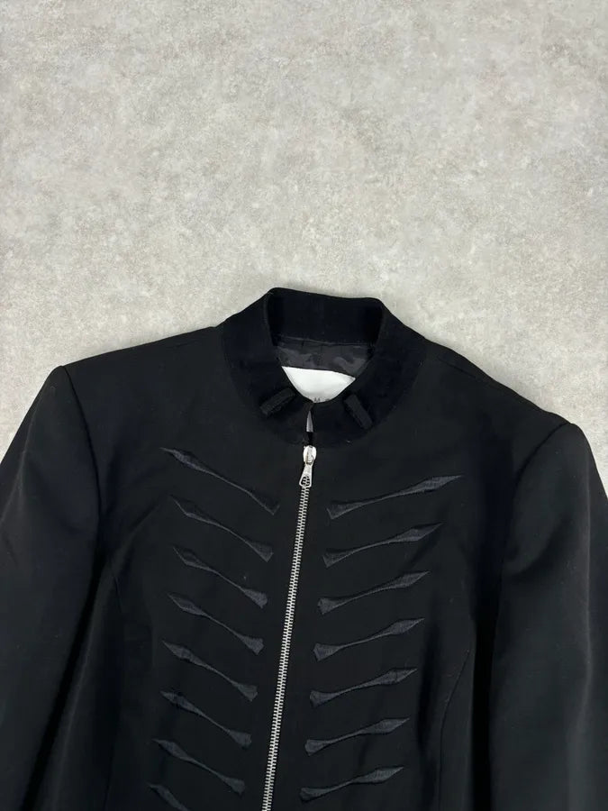 2000s Richmond Black Nylon Signature Minimalist Jacket qmCMRyT 3