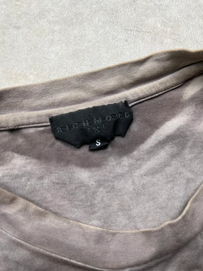 2010s Richmond Grey Embroidered Floral T-Shirt iCXJVXz 8