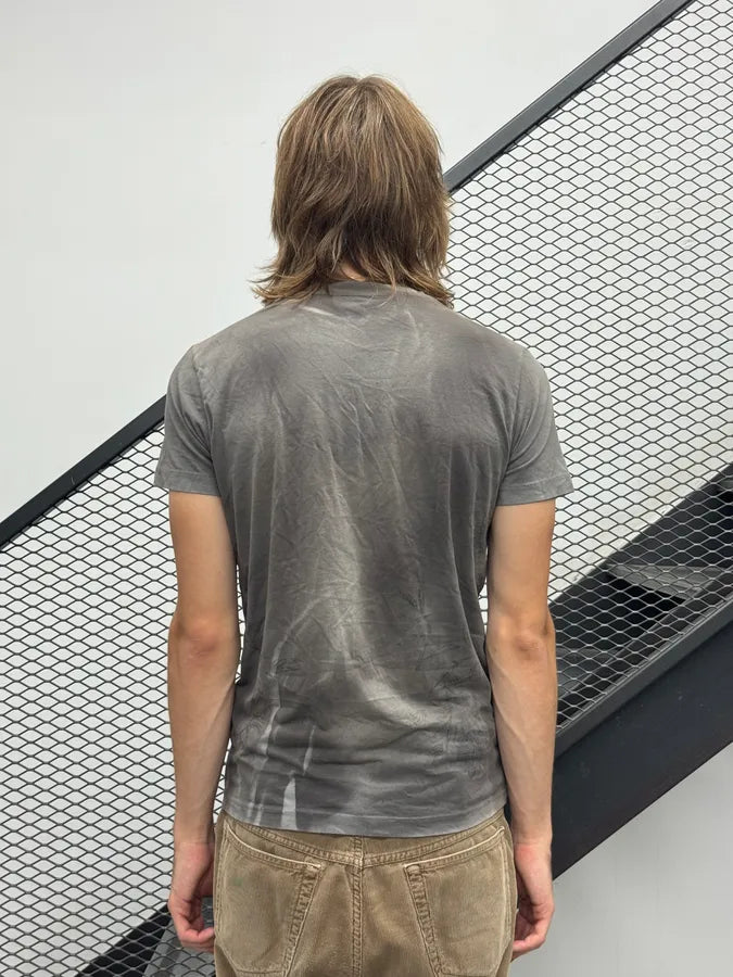 2010s Richmond Grey Embroidered Floral T-Shirt iCXJVXz 2