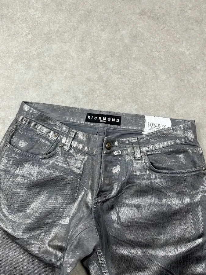 Richmond Silver Denim Coated Jeans jCvJhea 5