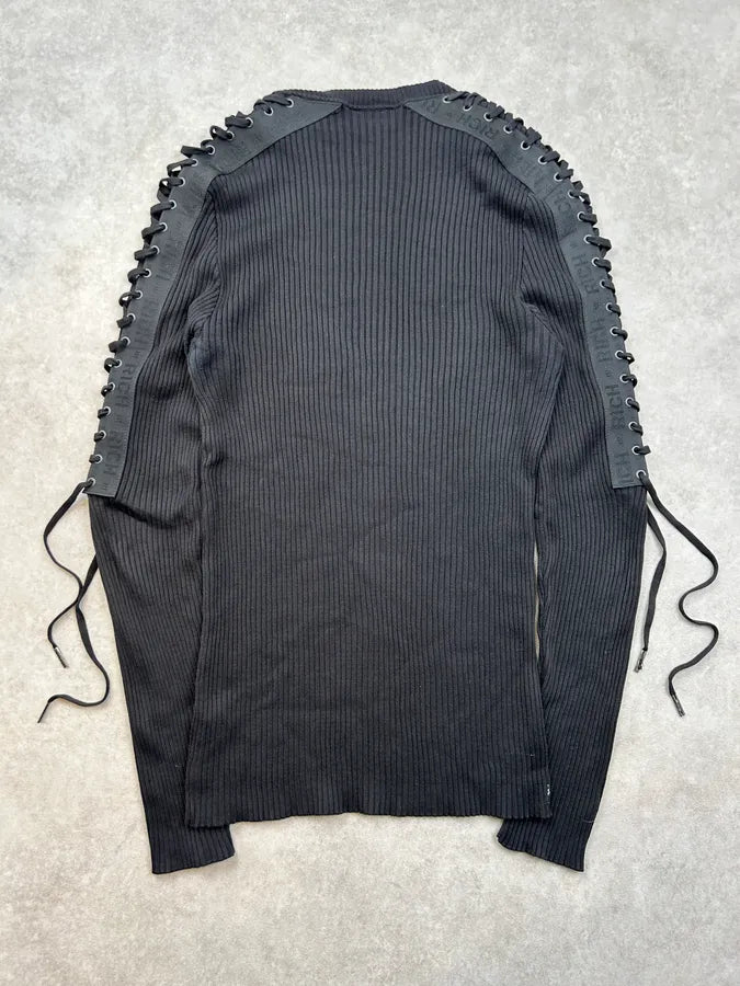 Richmond Laced Black Knit Sweater JsvuAyT 9