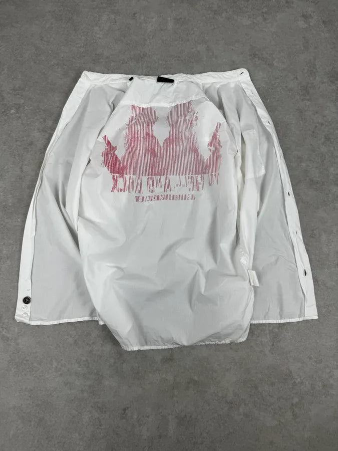 Richmond White « To Hell And Back » Red Print Shirt gBgWPCs 6