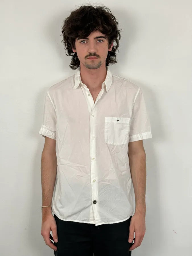 Richmond White « To Hell And Back » Red Print Shirt gBgWPCs 1