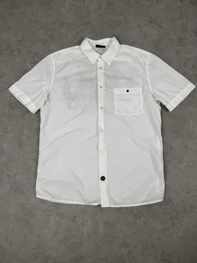 Richmond White « To Hell And Back » Red Print Shirt gBgWPCs 3