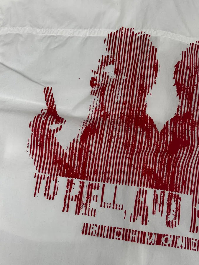 Richmond White « To Hell And Back » Red Print Shirt gBgWPCs 7