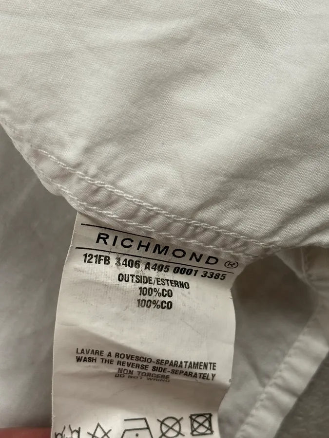 Richmond White « To Hell And Back » Red Print Shirt gBgWPCs 12