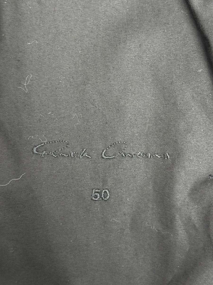 AW2015 Rick Owens Avant-Garde Black Asymmetrical Leather Jacket vmXdUwd 12