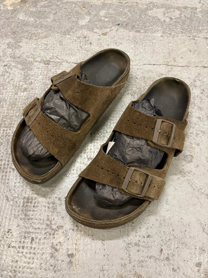 Rick Owens Birkenstock Brown Sandals NXewchd 2