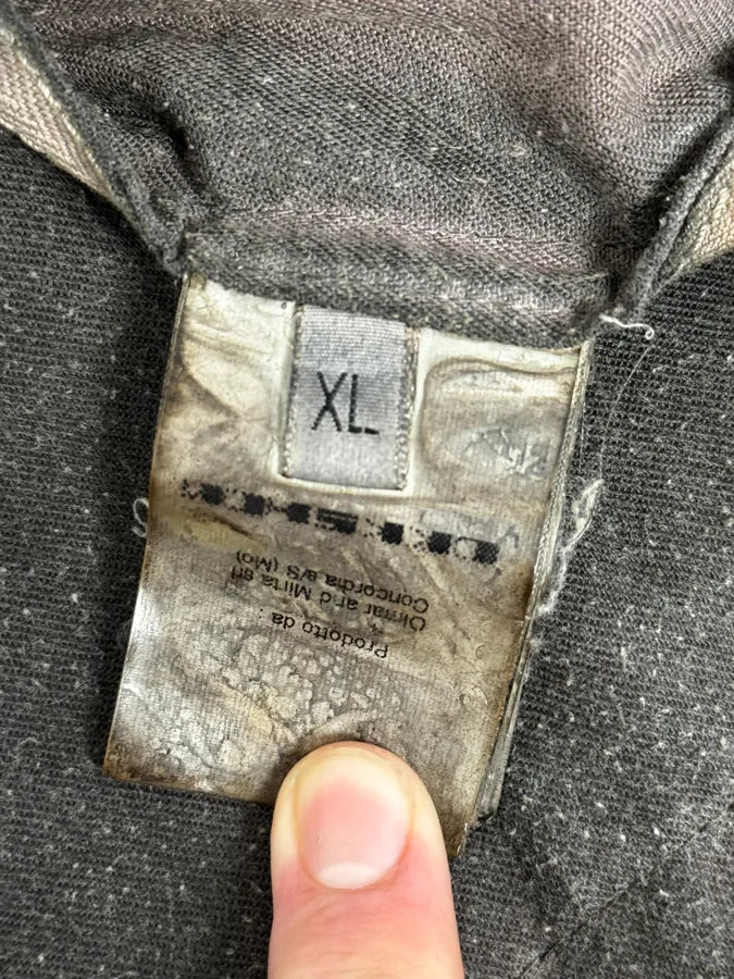 Rick Owens Black Asymmetrical Ninja Leather Jacket nuQmwdi 12