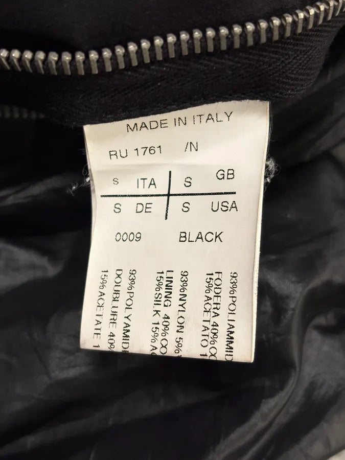 Rick Owens Black Light Dark Jacket EsoYKmn 8