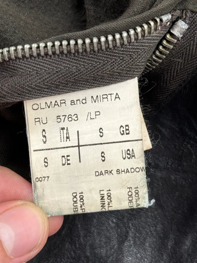 2000s Rick Owens Black Lambskin Structural Jacket tFDuUWz 11