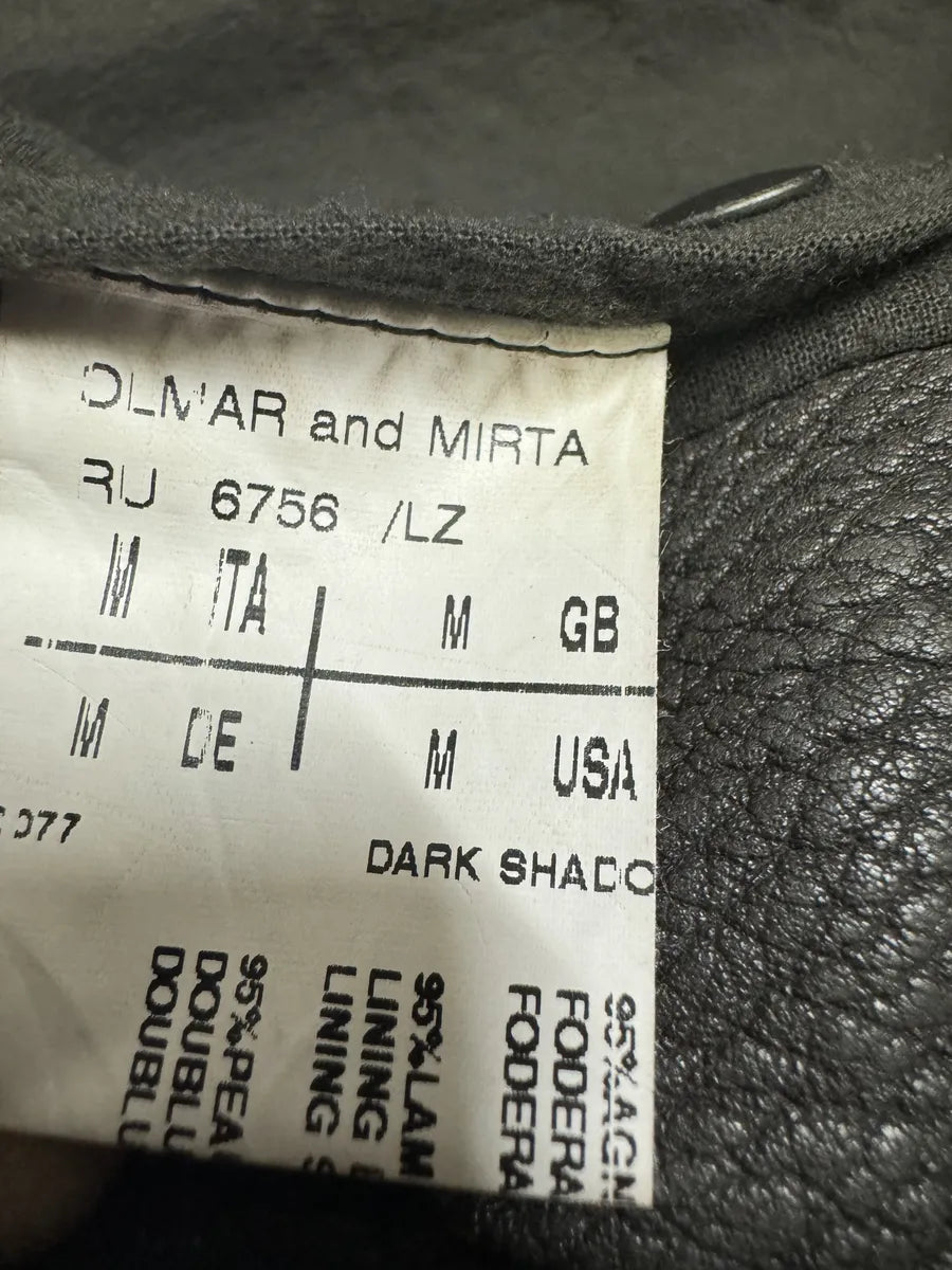 Rick Owens Brown Leather Avant-Garde Jacket EvZRkML 13