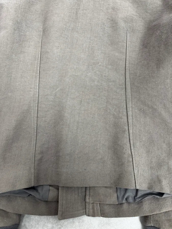 Rick Owens Brown Straight Faded Avant-Garde Jacket WDzGyAj 9