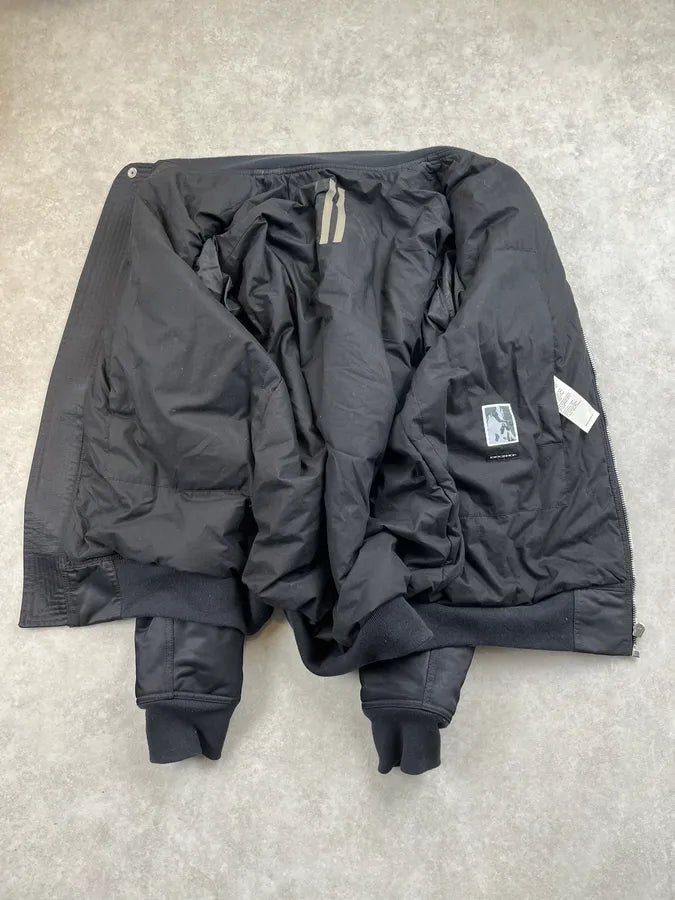 AW2018 Rick Owens Dark Shadow Black Cargo Bomber Jacket EcRzQQu 7