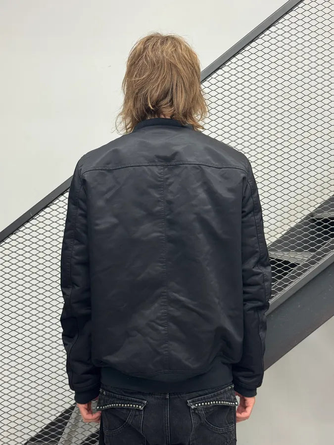 AW2018 Rick Owens Dark Shadow Black Cargo Bomber Jacket EcRzQQu 2