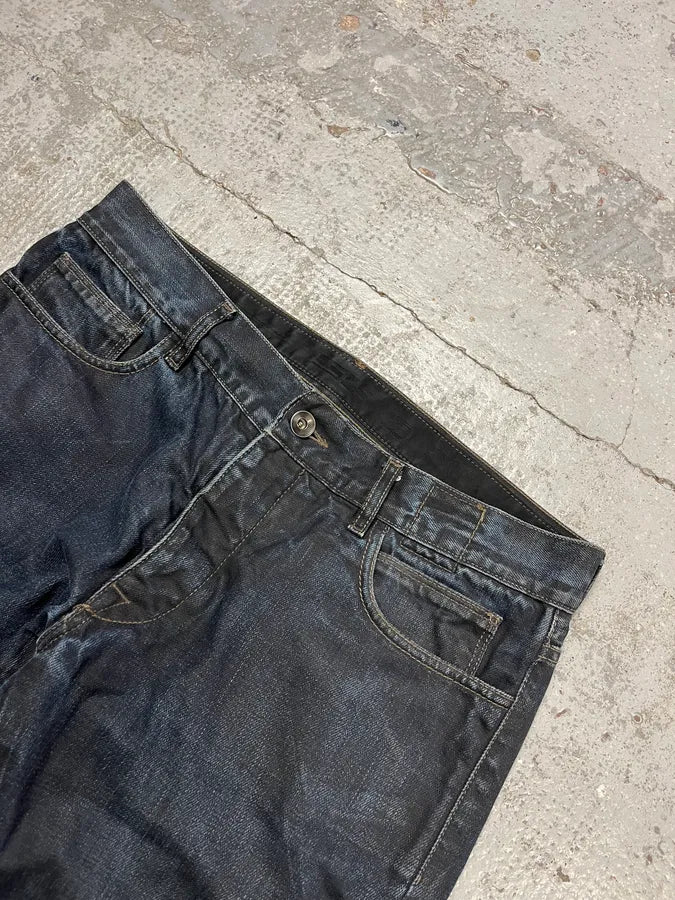 Rick Owens DRKSHDW Avant-Garde Brut Navy Slim Jeans PjGgXgi 5