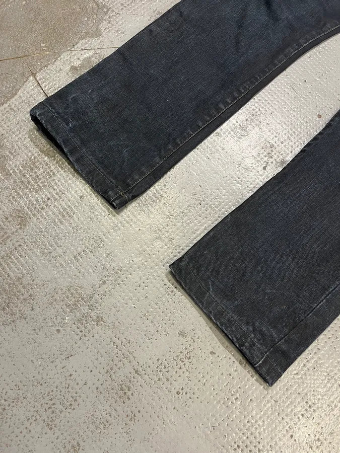 Rick Owens DRKSHDW Avant-Garde Brut Navy Slim Jeans PjGgXgi 6