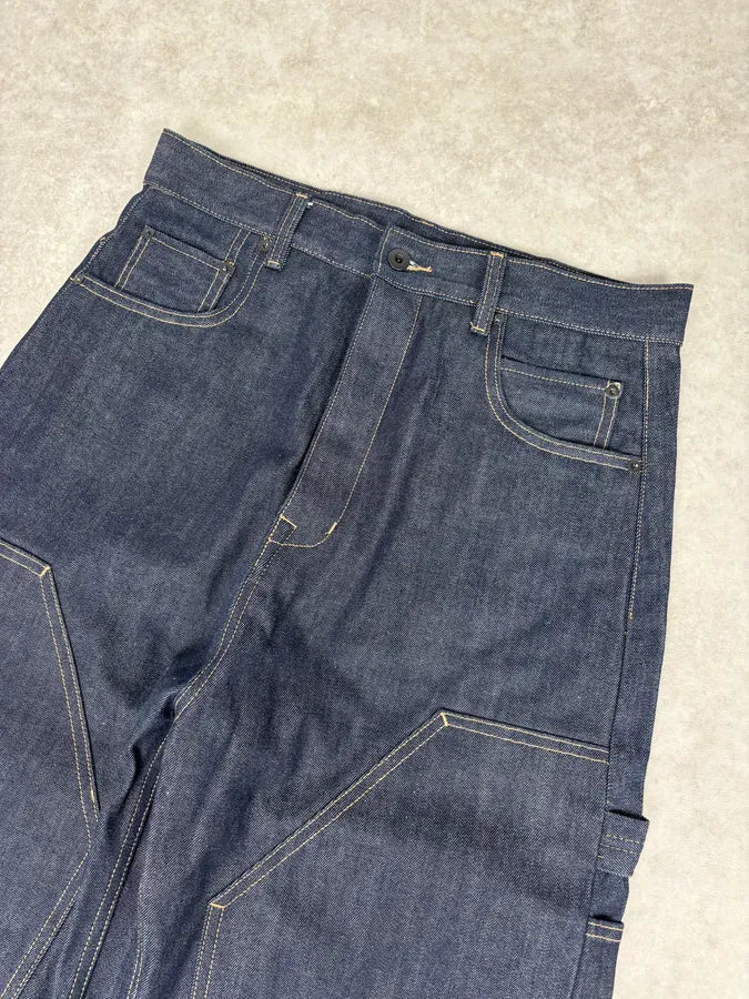 Rick Owens Carpenter Navy Denim Jeans BvfRKUr 5