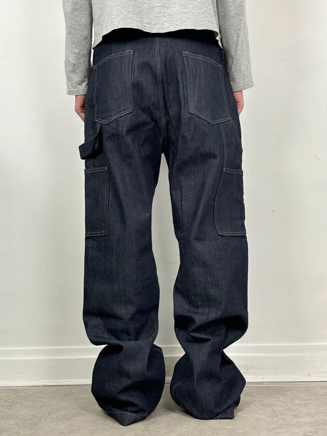Rick Owens Carpenter Navy Denim Jeans BvfRKUr 2