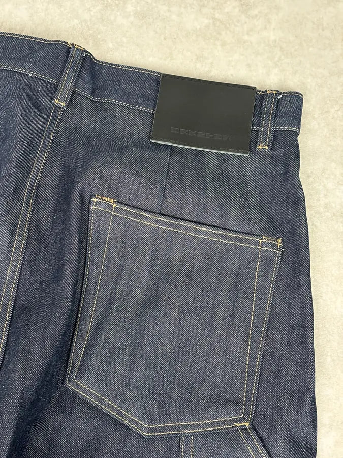 Rick Owens Carpenter Navy Denim Jeans BvfRKUr 7