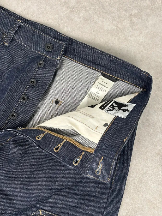 Rick Owens Carpenter Navy Denim Jeans BvfRKUr 8