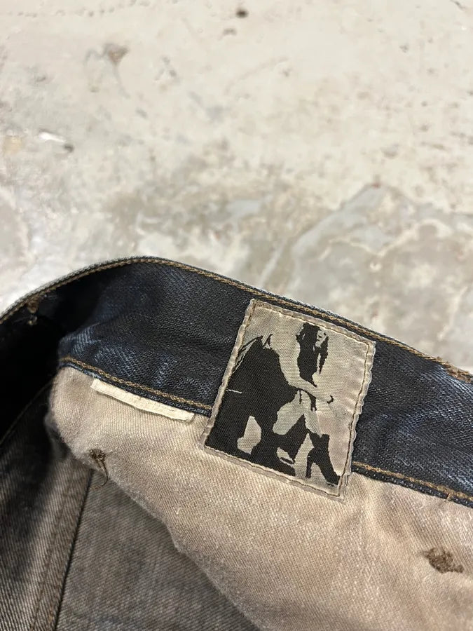 Rick Owens DRKSHDW Obscure Navy Denim Jeans XQbhPBg 11