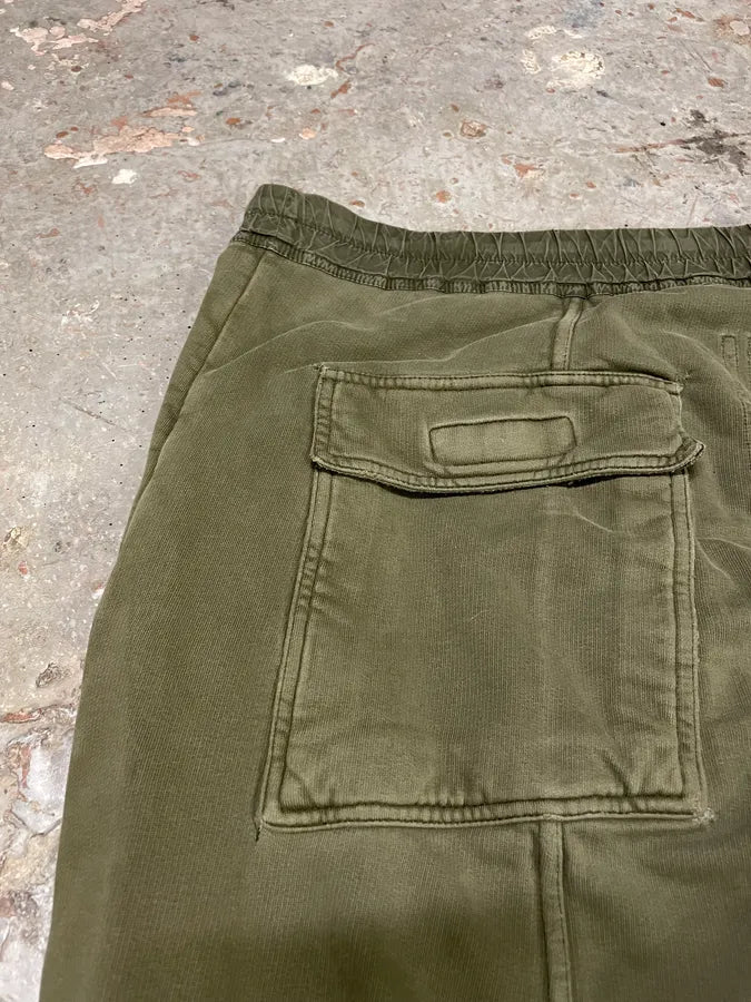 Rick Owens DRKSHDW Olive Cozy Joggers Pants (XL) AOgqVaN 5