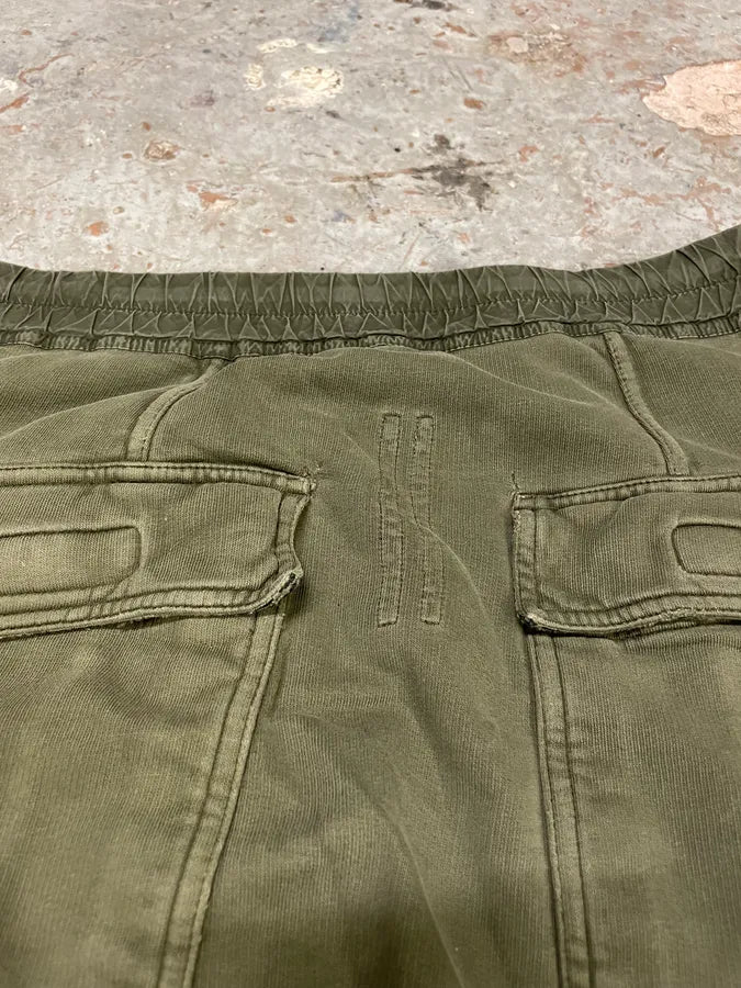 Rick Owens DRKSHDW Olive Cozy Joggers Pants (XL) AOgqVaN 7