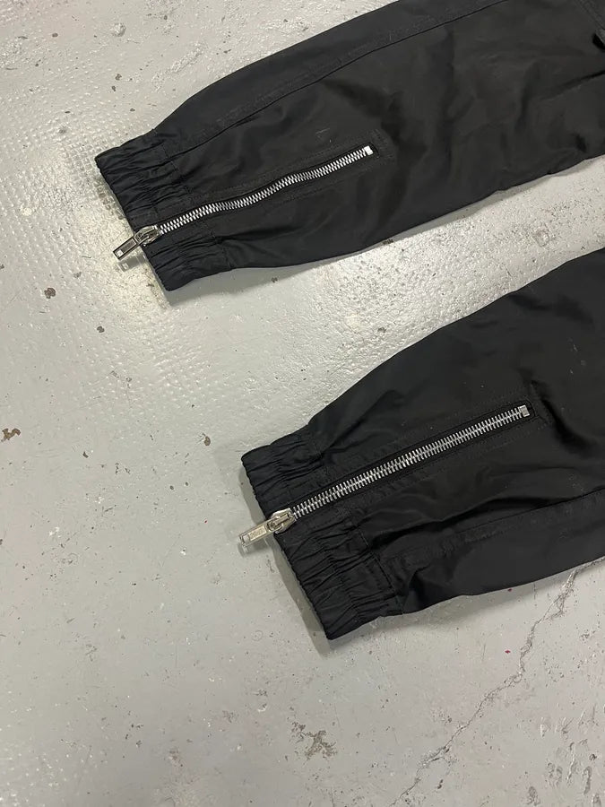 Rick Owens Futuristic Black Cargo Pants oopVPJp 5