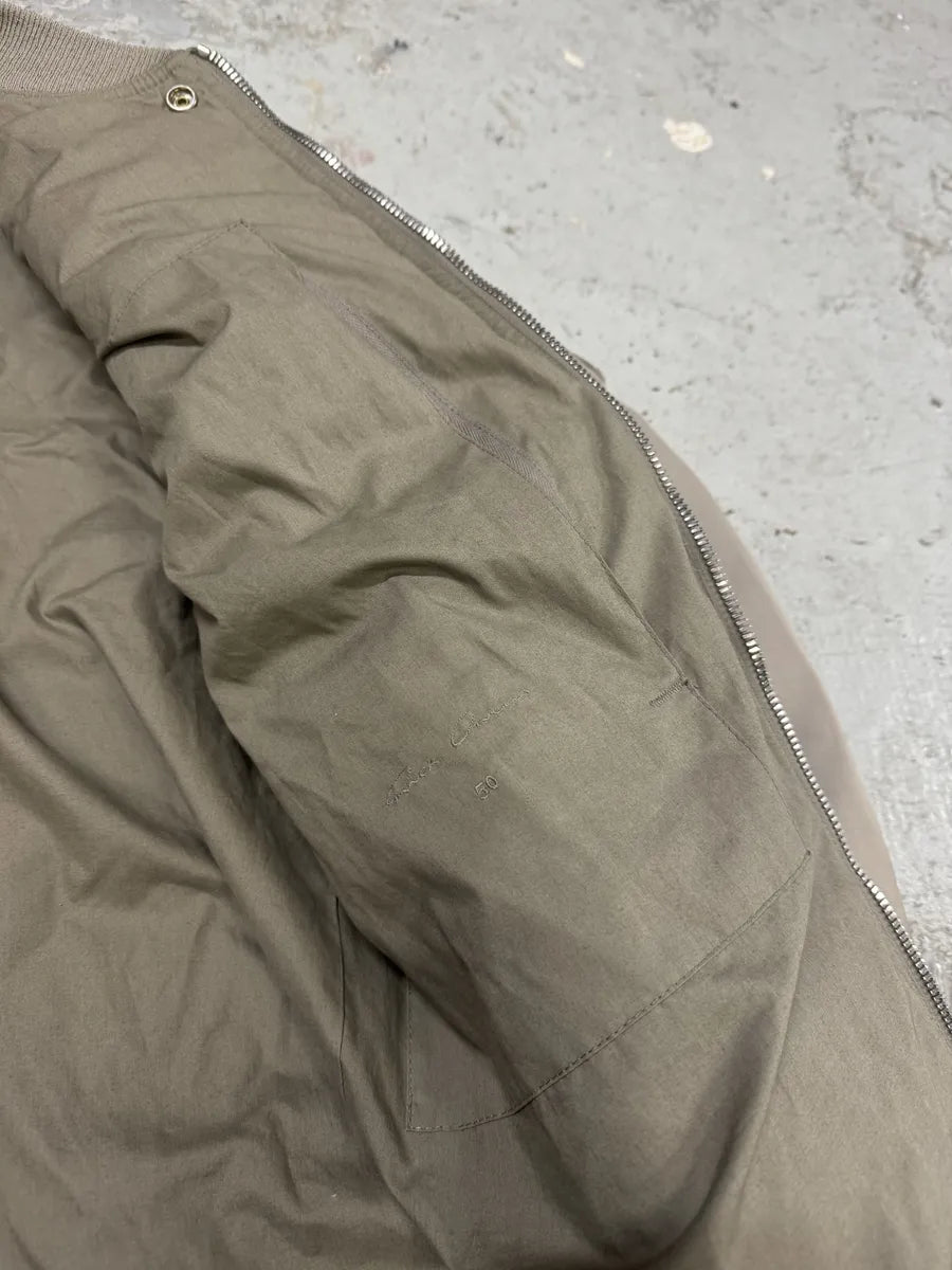 Rick Owens Grey Astro Bomber Jacket niekCWn 11