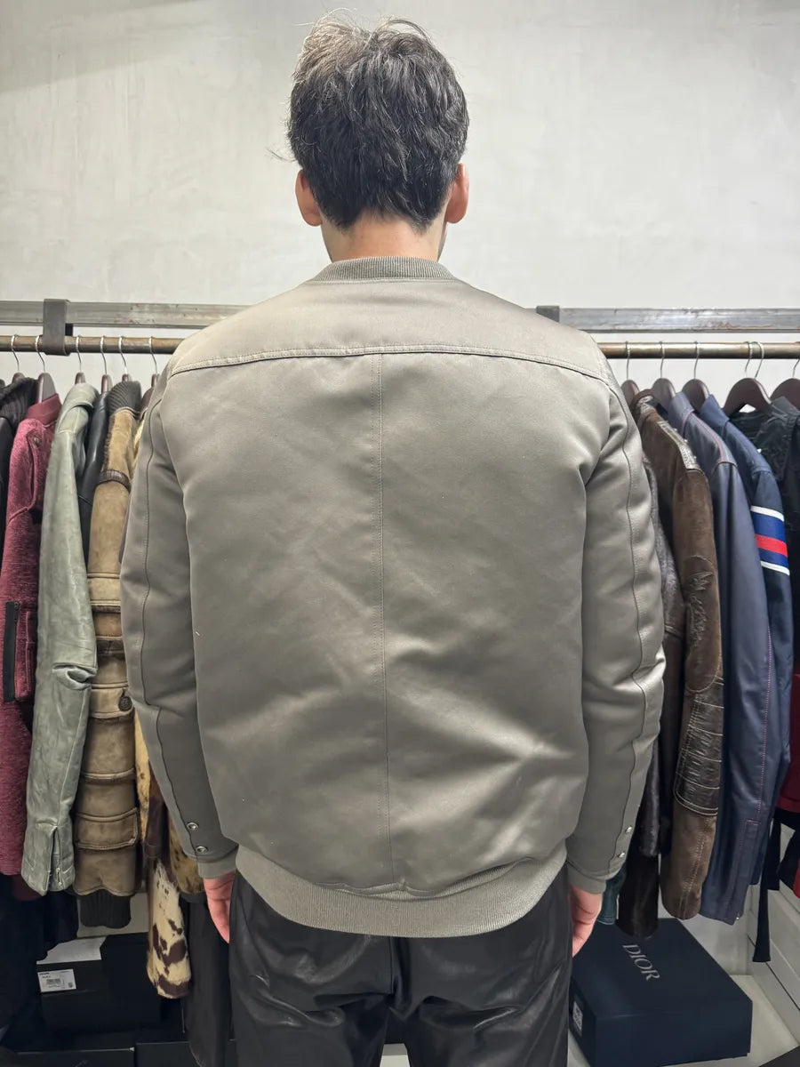 Rick Owens Grey Astro Bomber Jacket niekCWn 3