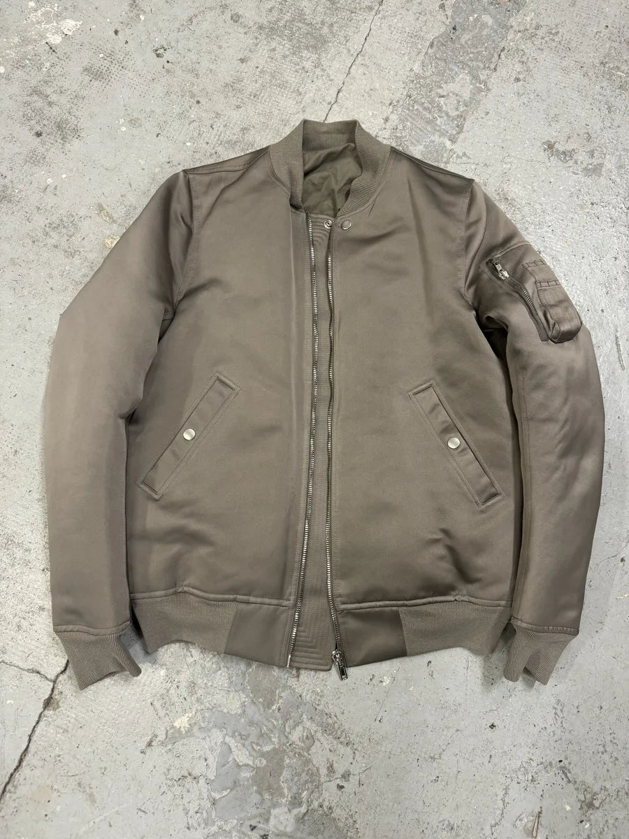 Rick Owens Grey Astro Bomber Jacket niekCWn 5