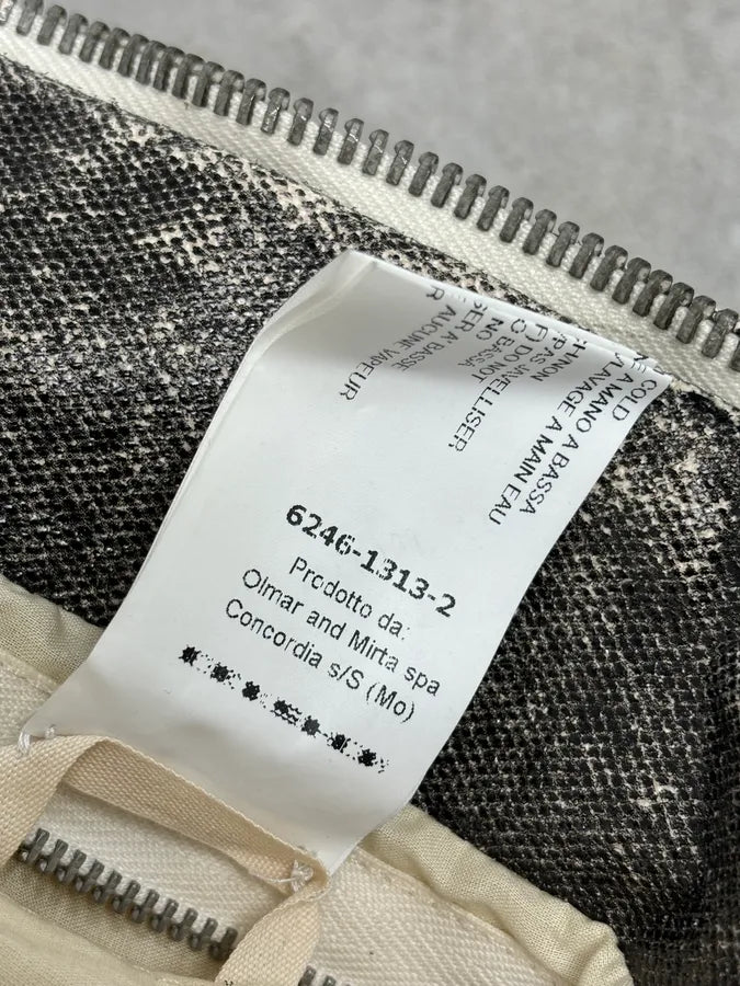 SS2018 Rick Owens Grey Dirt Eroded Grey Denim Jacket fDuilTZ 10