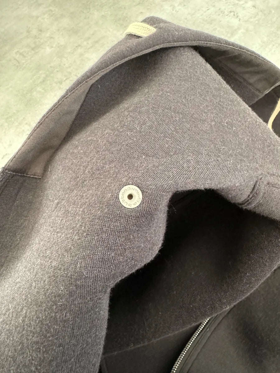 Rick Owens Lilies Black Long Dark Destructured Jacket qFzekrx 6