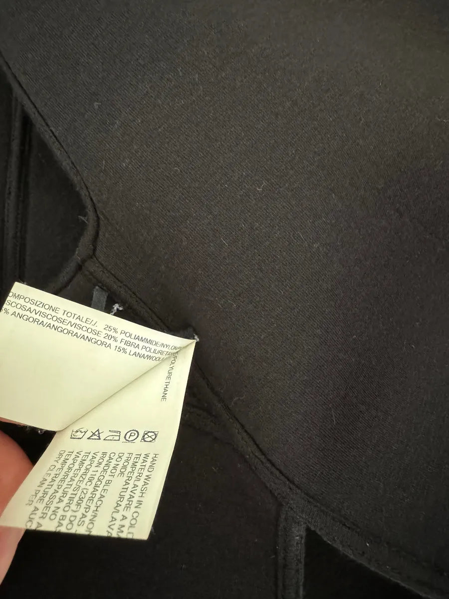 Rick Owens Lilies Black Long Dark Destructured Jacket qFzekrx 8