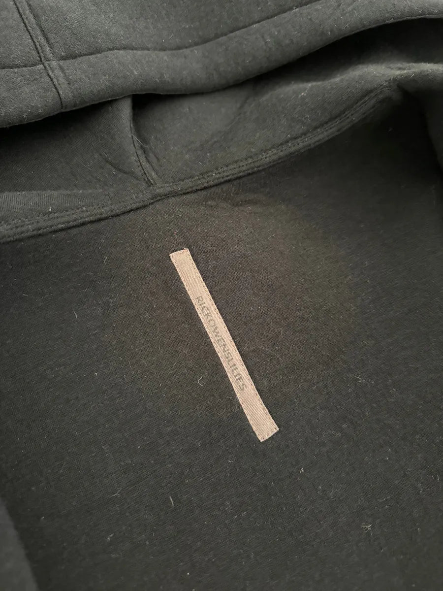 Rick Owens Lilies Black Long Dark Destructured Jacket qFzekrx 10